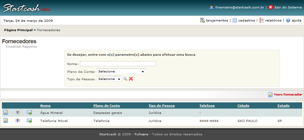 FornecedoresConsulta